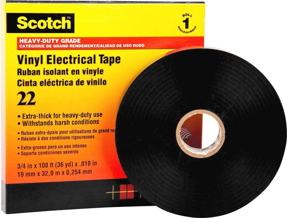 Scotch SCOTCH22-50X33 insulating tape Scotch black (L x B) 33m x