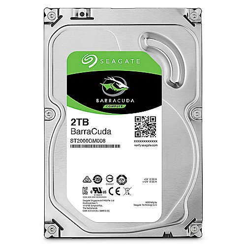 Seagate Barracuda ST2000DM008 internal hard drive 2 TB 7200 RPM 256