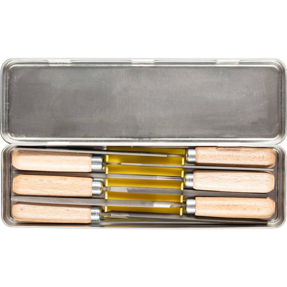 Schlüsselfeilensatz L.100mm Hieb 2 Metallbox PFERD