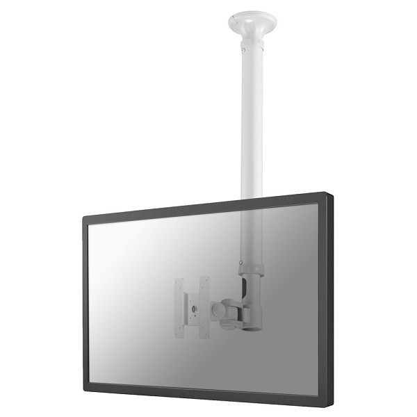Neomounts FPMA-C100WHITE Monitor/TV mount ceiling 10-30" - h 79-129