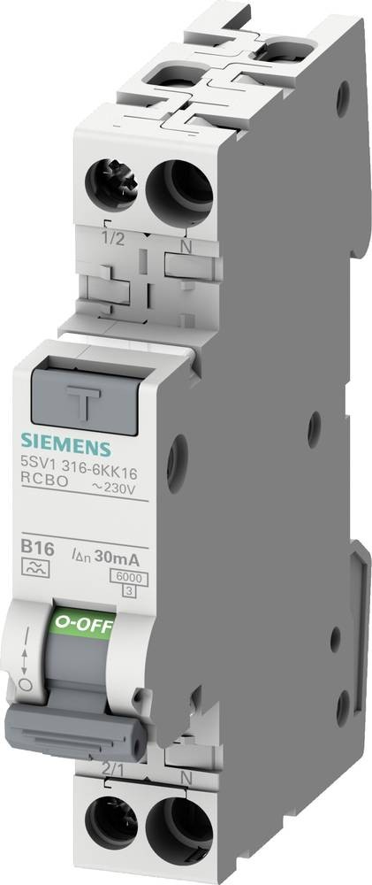 Siemens 5SV13167KK02 FI-Schutzschalter/Leitungsschutzschalter 2polig
