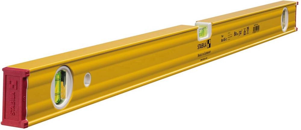 Stabila Type 80 AS-2 19171 Leichtmetall-Wasserwaage 80 cm
