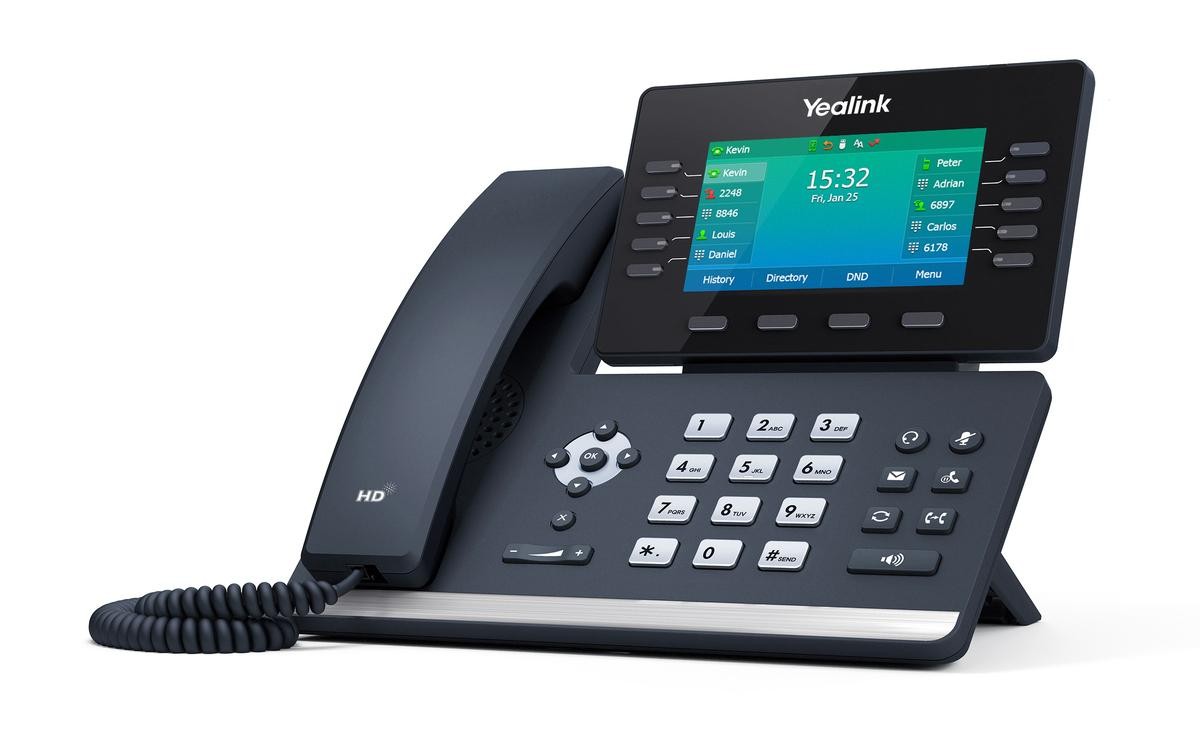 Yealink SIP-T54W IP phone Black 10 lines LCD Wi-Fi - Yealink SIP-T54W,
