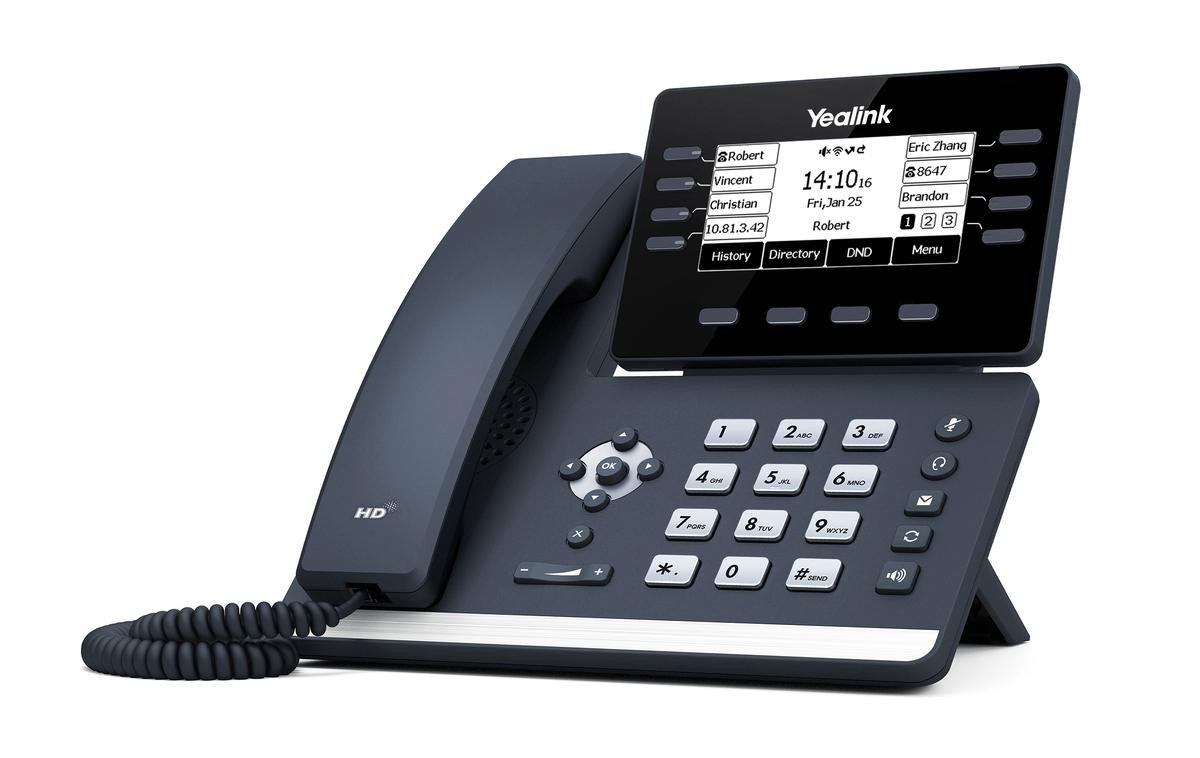 Yealink SIP-T53 VoIP Business Telefon mit Bluetooth Schnittstelle -