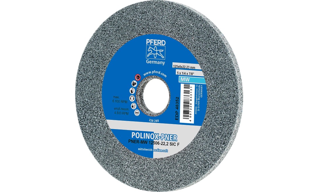 PFERD TOOLS 44691452 POLINOX-Kompaktschleifrad PNER-MW 12506-22,2 SiC