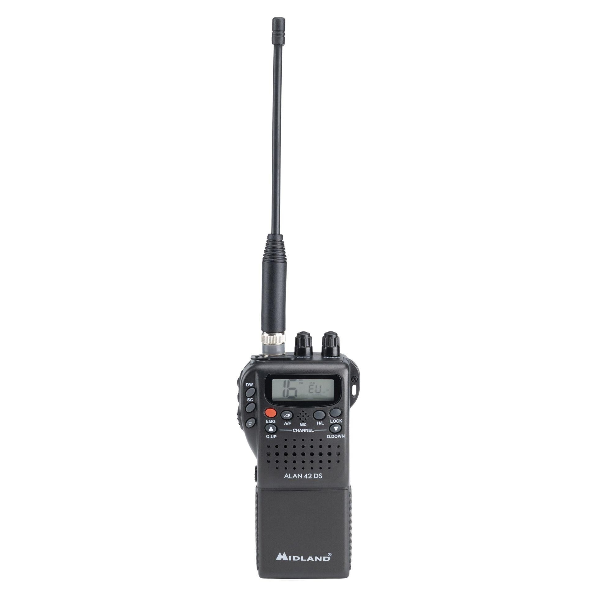 Midland C1267 two-way radio 40 channels 26.565 - 27.99125 MHz Black -