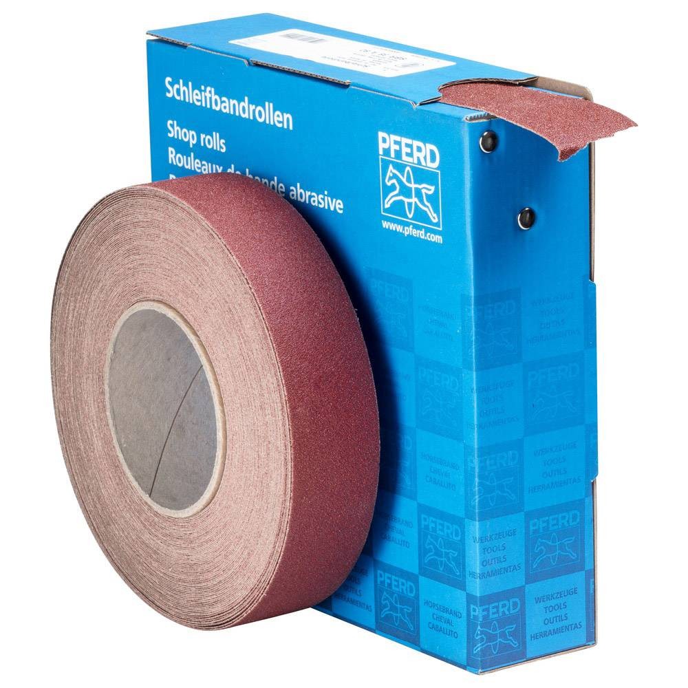 PFERD TOOLS 45016408 Schleifpapierrolle Körnung (num) 80 (L x B) 25m
