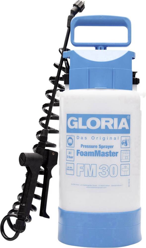 Gloria Haus and Garten 000658.0000 FoamMaster FM 30 Drucksprüher 3l