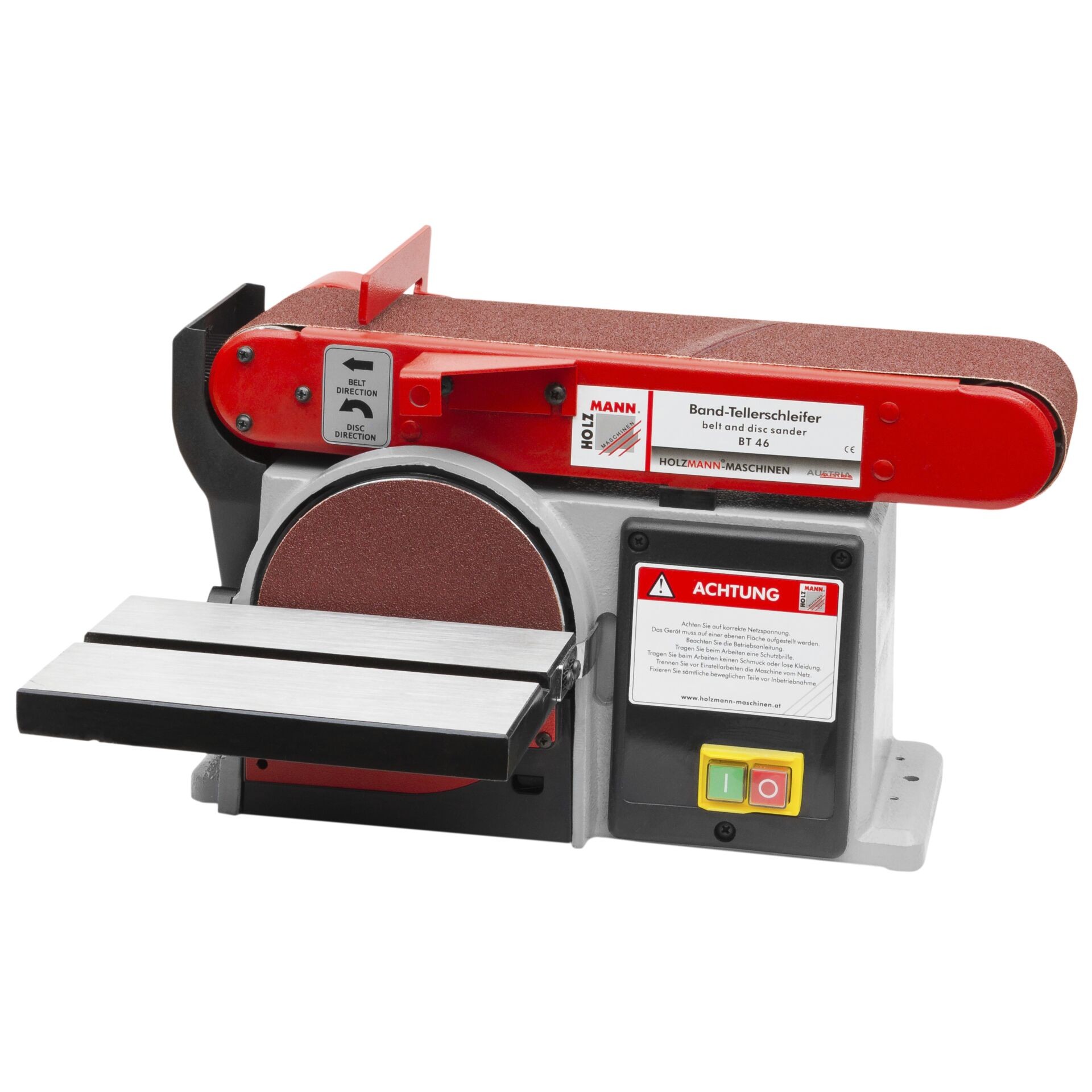 Holzmann Maschinen BT46_230V Band- and Tellerschleifer 250W 150mm