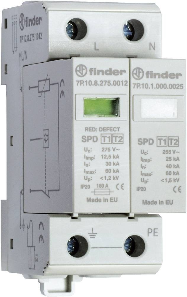 Finder 7P.12.8.275.1012 7P.12.8.275.1012 protezione sovratensione-
