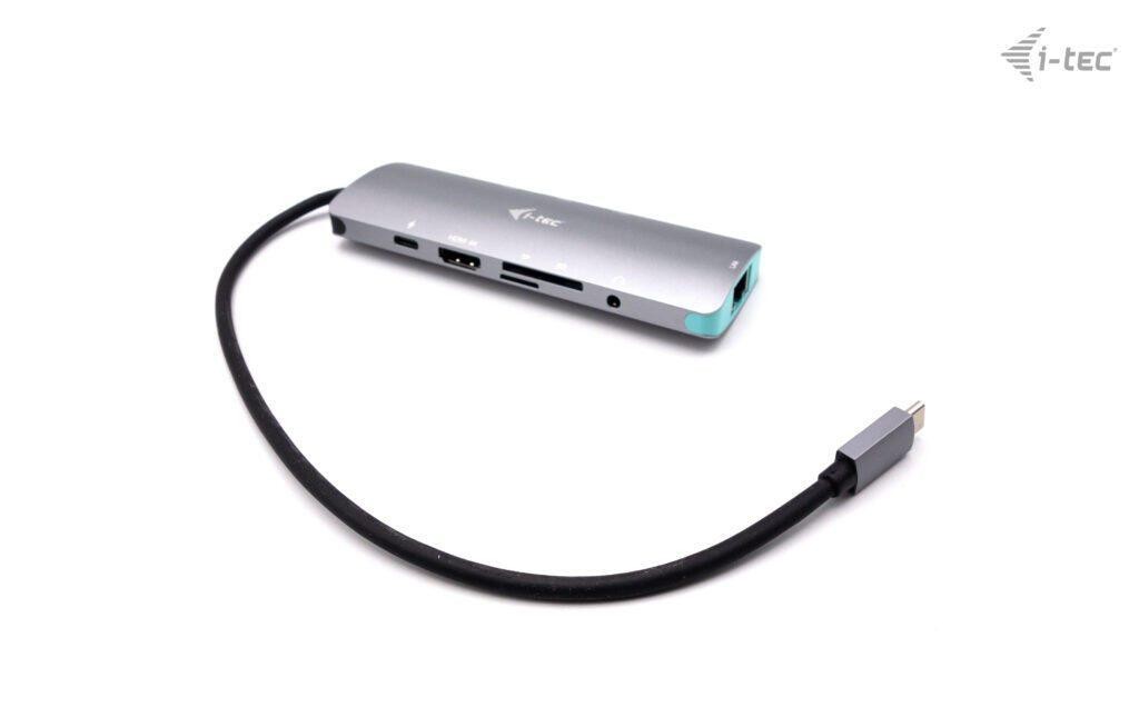 i-tec Metal USB-C Nano Docking Station 4K HDMI LAN + Power Delivery