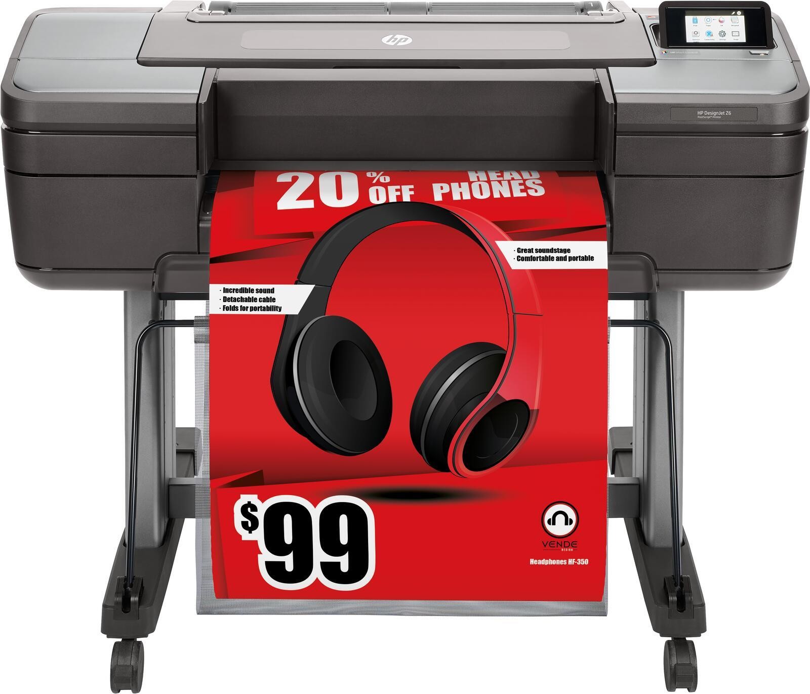 HP Designjet Z6 24-in PostScript Printer - HP Designjet Z6 24-in
