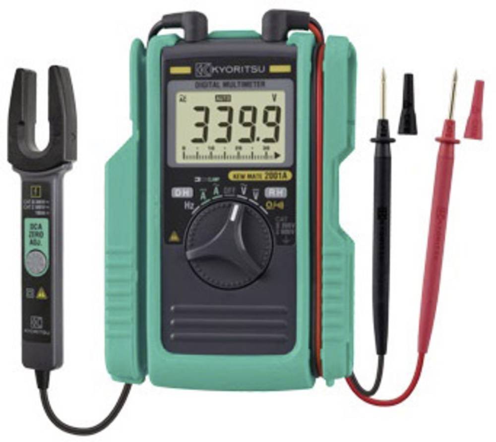 Kyoritsu KEW Mate 2001A Hand-Multimeter, Stromzange digital CAT II