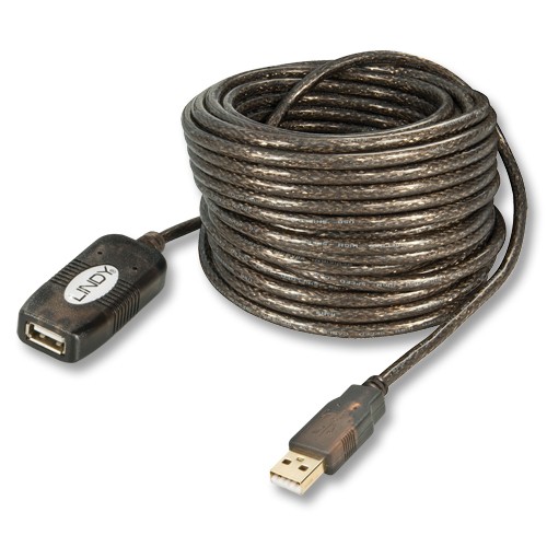 Lindy 42631 cable USB 20 m - Lindy 42631, 20 m, 0,48 Gbit/s