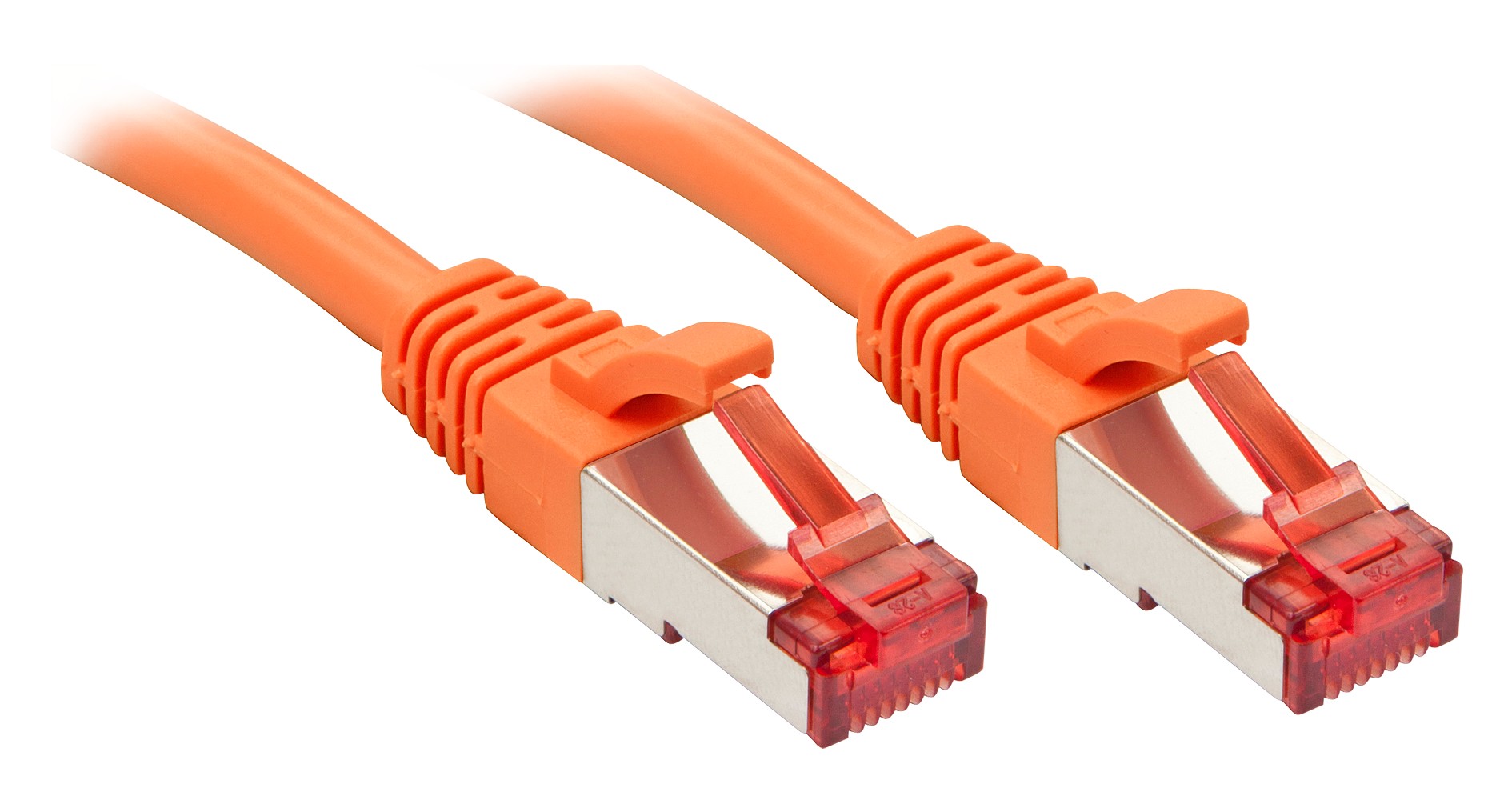 LINDY 47814 RJ45 Patchkabel CAT 6 S/FTP 15.00m Orange mit