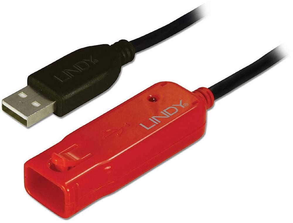 Lindy Rallonge active USB 2.0 Pro, 8m - Lindy Rallonge active USB 2.0