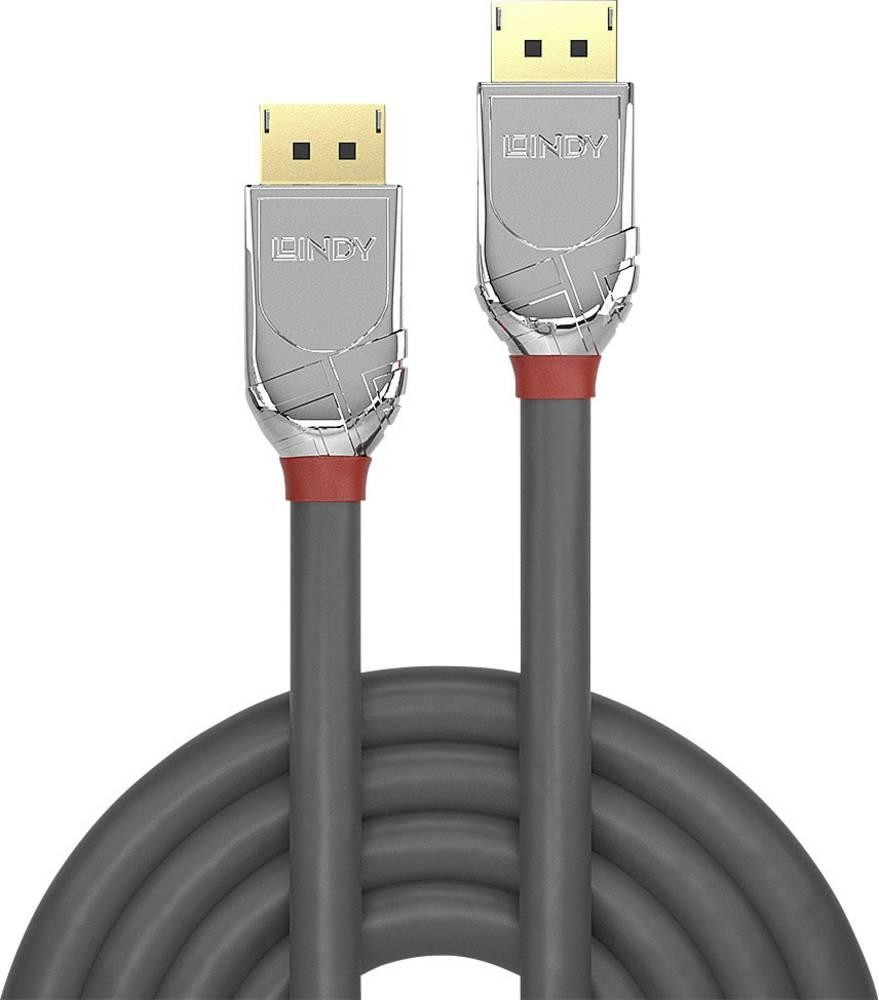 Lindy 3m DisplayPort 1.2 Cable, Cromo Line - Lindy 3m DisplayPort 1.2
