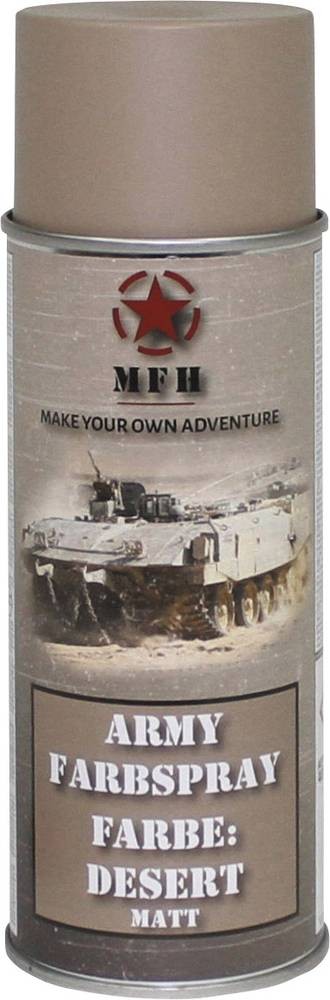 MFH - Military & Adventure 40348 Farbspray DESERT matt RAL 1019 400ml