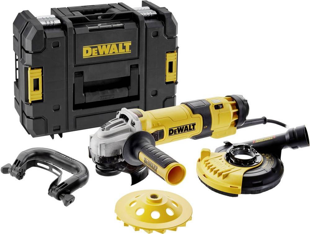 DEWALT DWE4257KT DWE4257KT-QS Winkelschleifer 125mm with accessories