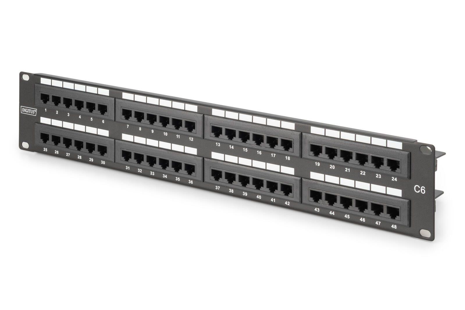 Digitus CAT 6, Class E Patch Panel - Digitus CAT 6, Class E Patch