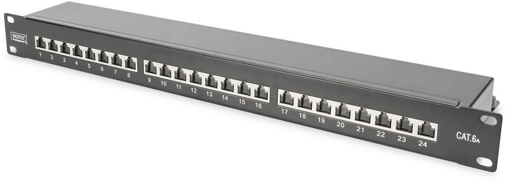 Digitus CAT 6A, class EA patch panel, shielded - Digitus CAT 6A,