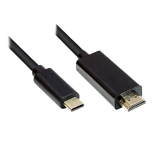 Alcasa GC-M0100 video cable adapter 1 m HDMI Type A (Standard) USB