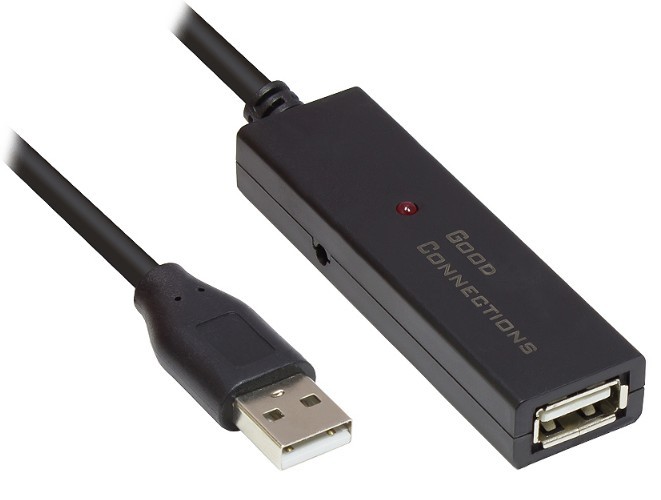 Good Connections USB2.0 AKTIVE Verläng. A-St.-A-Bu. 20m