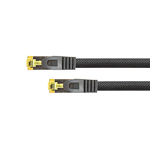 Python 8070PY-150S networking cable Black 15 m Cat6a SF/UTP (S-FTP) -