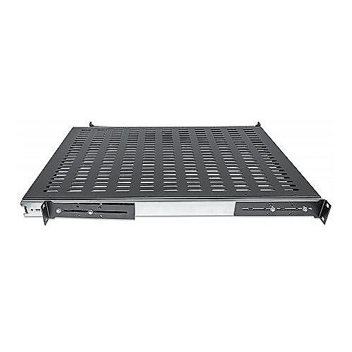 Intellinet 19" Sliding Shelf, 1U, For 600 to 800mm Depth Cabinets &