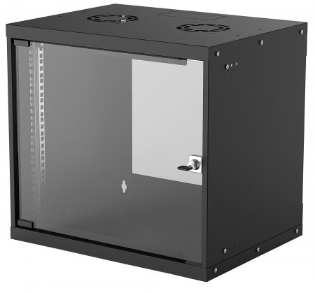 Intellinet 19" Network Cabinet - Wall Mount (Basic), 9U, 400mm Deep,