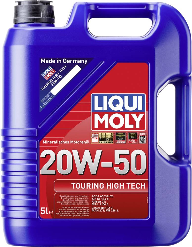 Liqui Moly Touring High Tech 20W-50 1255 Motoröl 5l