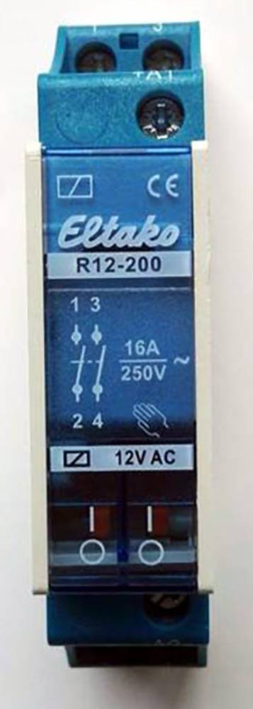 Eltako R12-200-12V Schaltrelais Nennspannung: 12 V Schaltstrom (max.):
