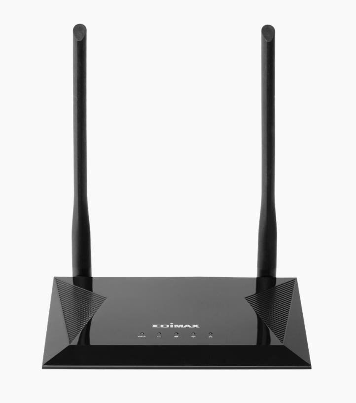 Edimax N300 wireless router Fast Ethernet Single-band (2.4 GHz) Black