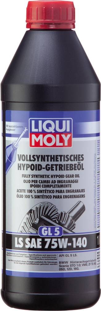 Liqui Moly 4421 (GL5) LS SAE 75W-140 Getriebeöl 1l