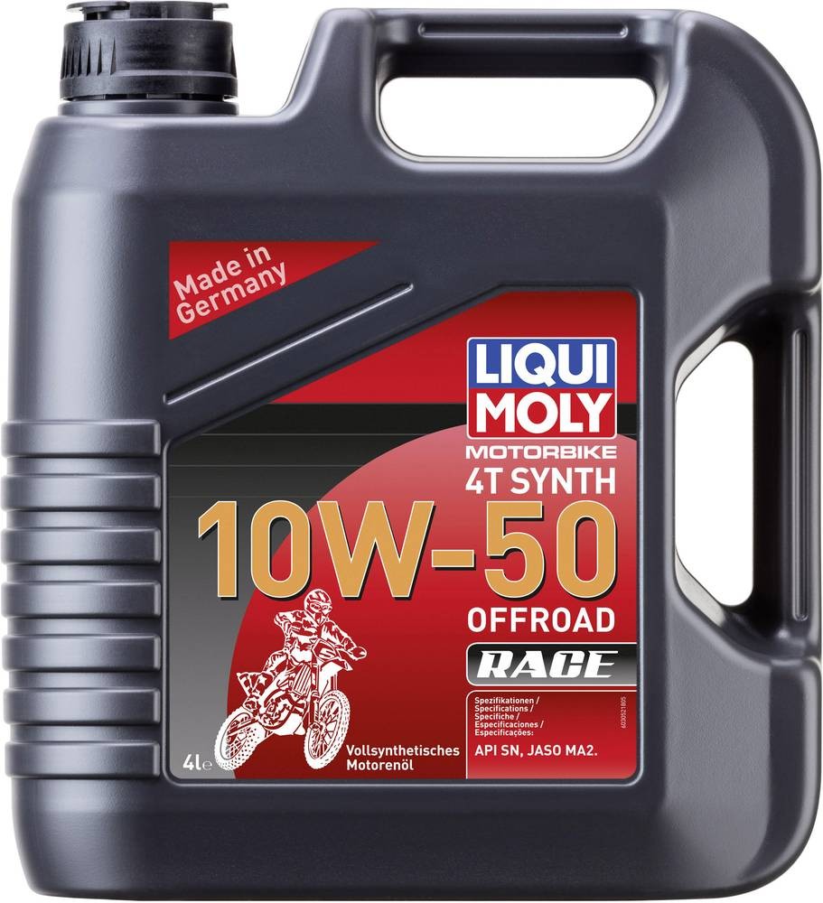 Liqui Moly Motorbike 4T Synth 10W-50 Offroad Race 3052 Motoröl 4l