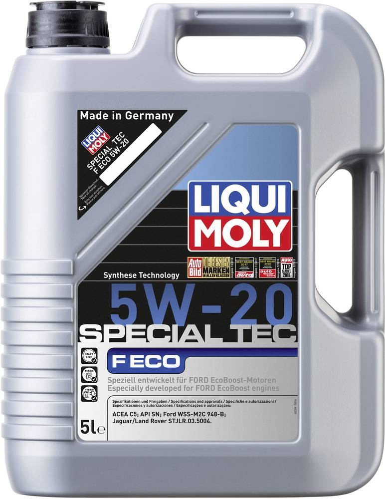 Liqui Moly Leichtlaufmotoröl Special Tec F ECO 5W-20 3841 5l passend