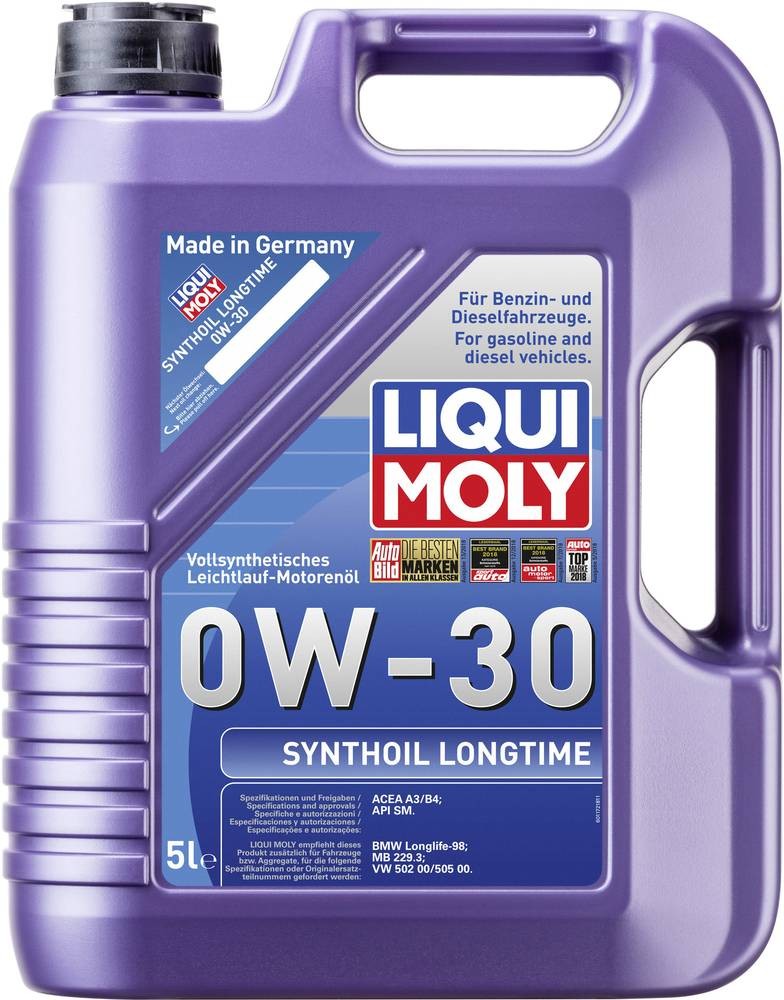 Liqui Moly Synthoil Longtime 0W-30 1172 Leichtlaufmotoröl 5l