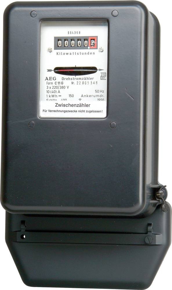 Kopp 192204015 Drehstromzähler mechanisch 1 pieza