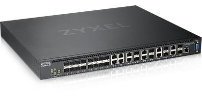 Zyxel XS3800-28 Managed L2+ 10G Ethernet (100/1000/10000) Black -
