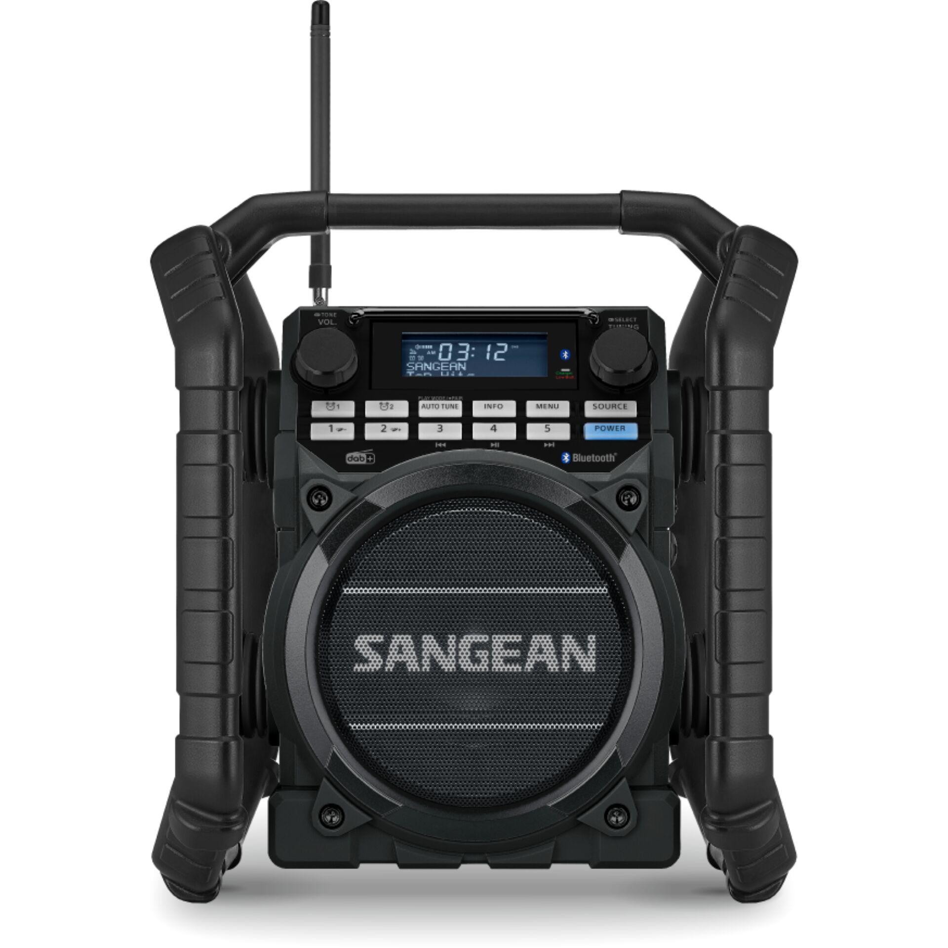 Sangean U-4 DBT+ radio Personal Digital Black - Sangean U-4 DBT+,