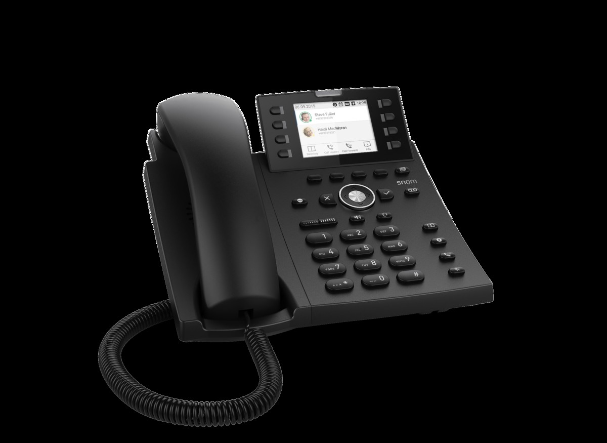 Snom D335 IP phone Black TFT - Snom D335, IP Phone, Black, Wired