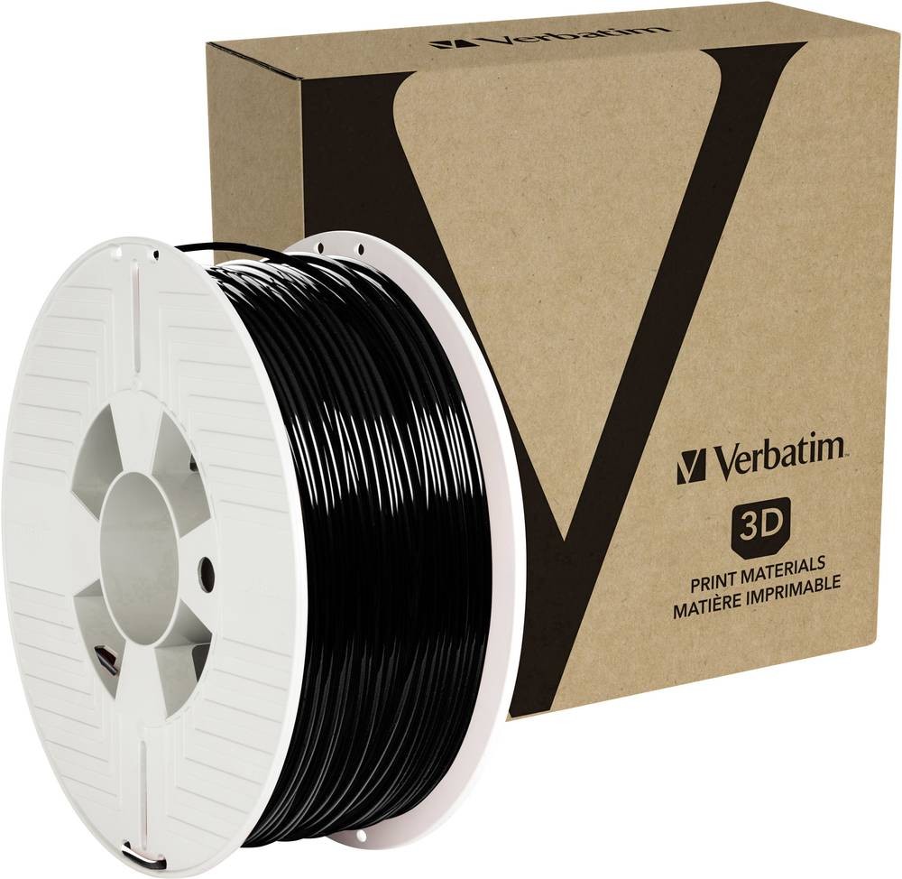 Verbatim 55060 Filament PETG 2.85mm 1kg black 1 pc(s)