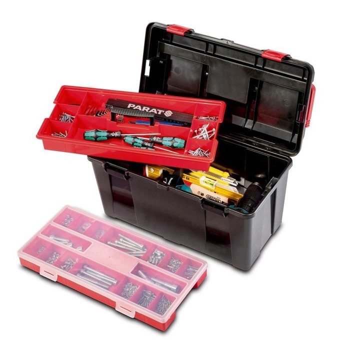 Parat 5812000391 small parts/tool box Polypropylene Black, Red -