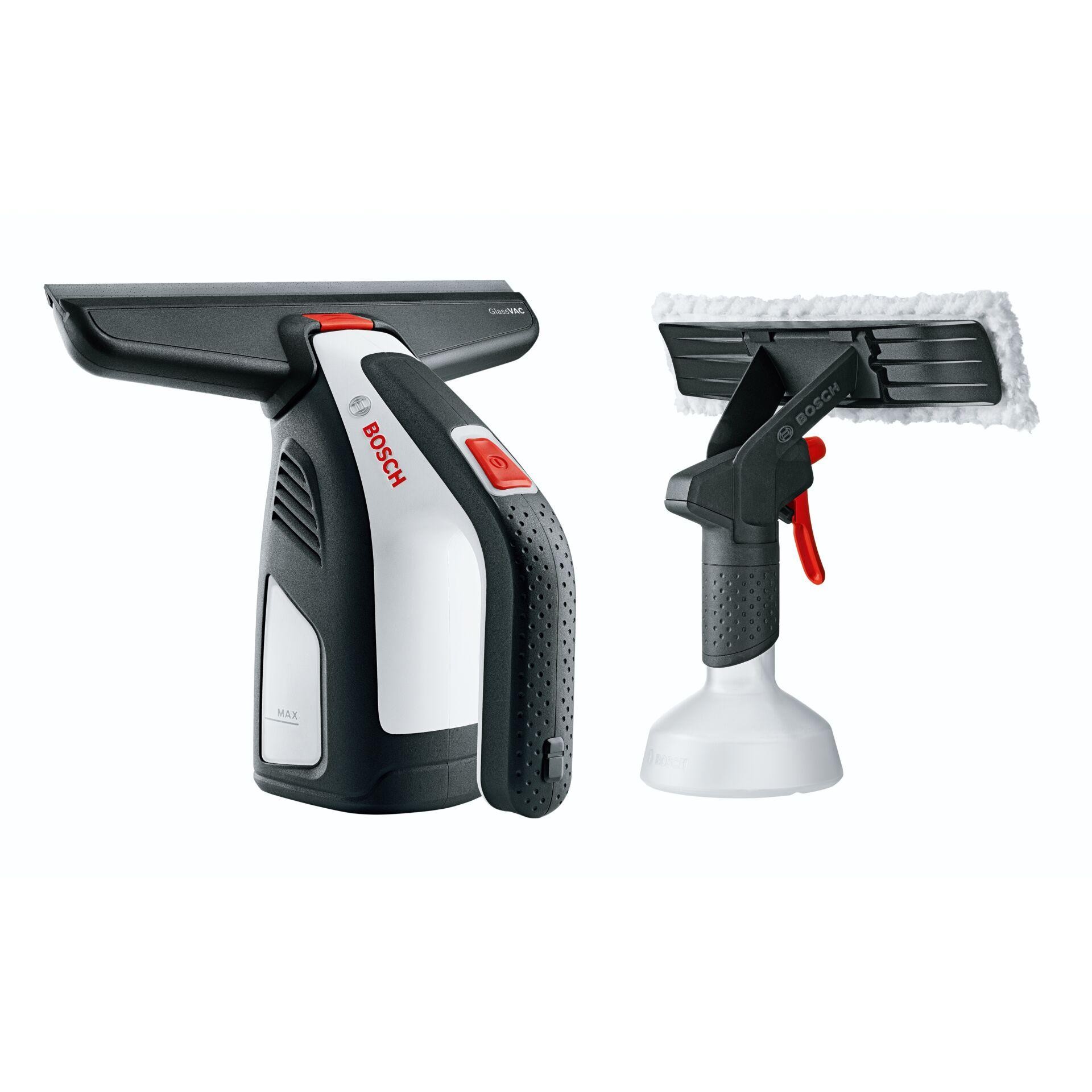 Bosch GlassVAC Solo Plus electric window cleaner 0.1 L Black, White -