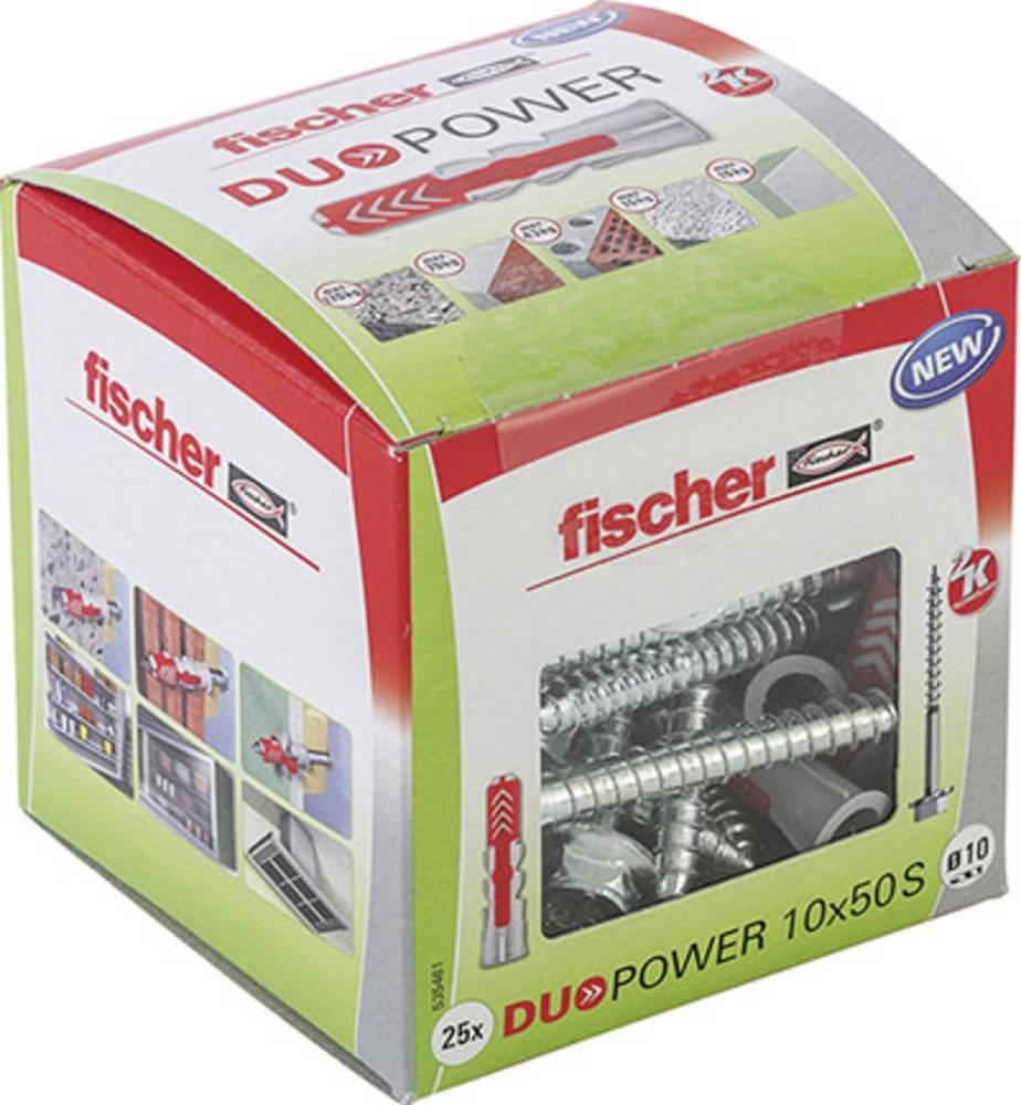 Fischer 535461 DUOPOWER 10x50 S LD 2-Komponenten-Dübel 50mm 10mm