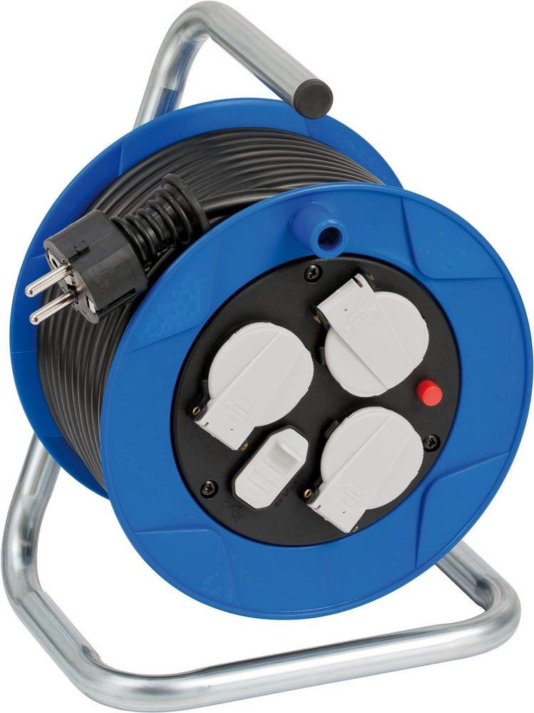 Brennenstuhl 1079180600 Kabeltrommel 15 m black Schutzkontakt-plug
