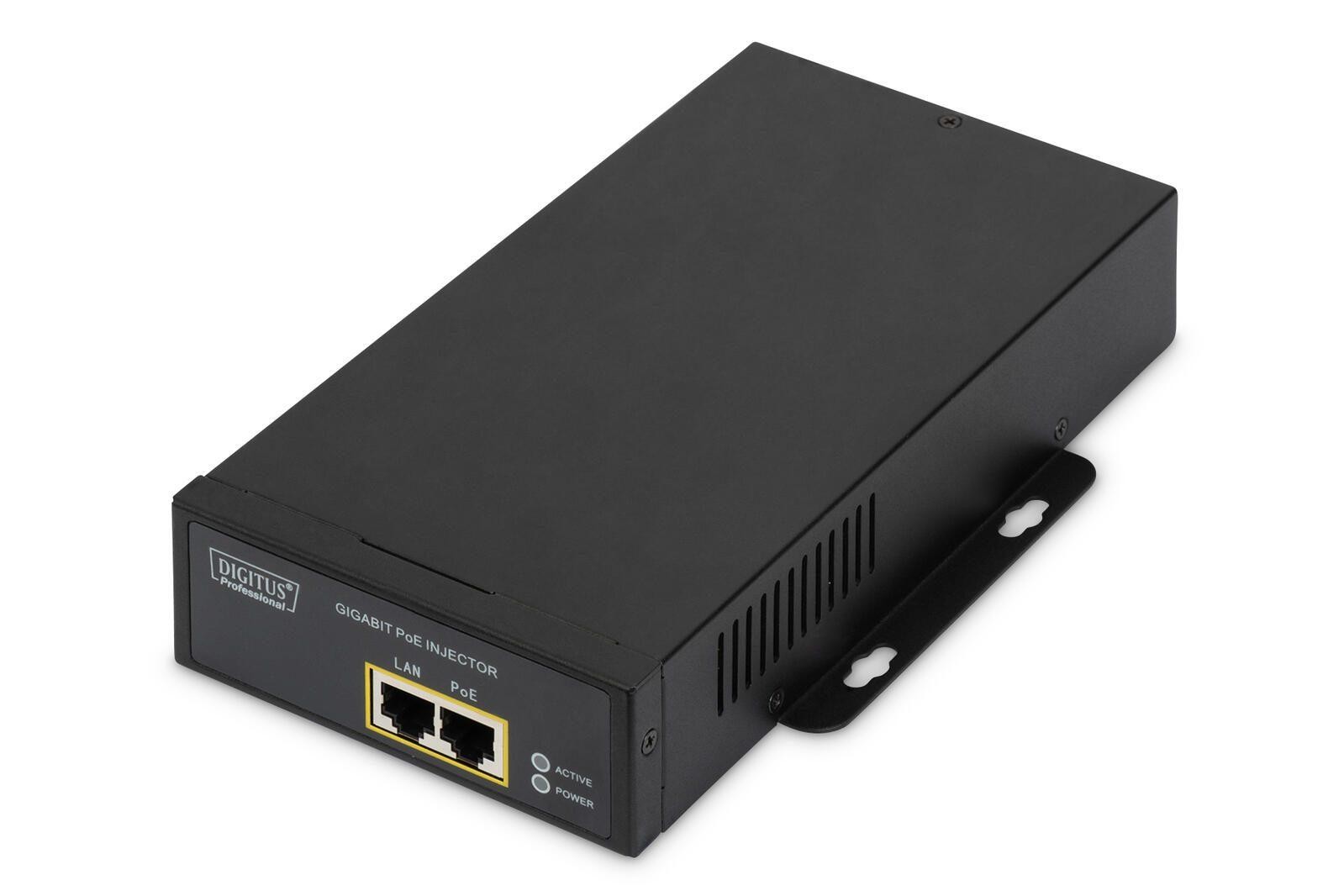 Digitus Gigabit Ethernet PoE++ Injector, 802.3at, 95 W - Digitus