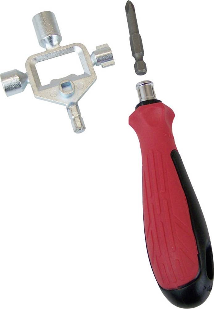 Berger & Schröter 60646 Schaltschrankschlüssel avec 6 Funktionen.