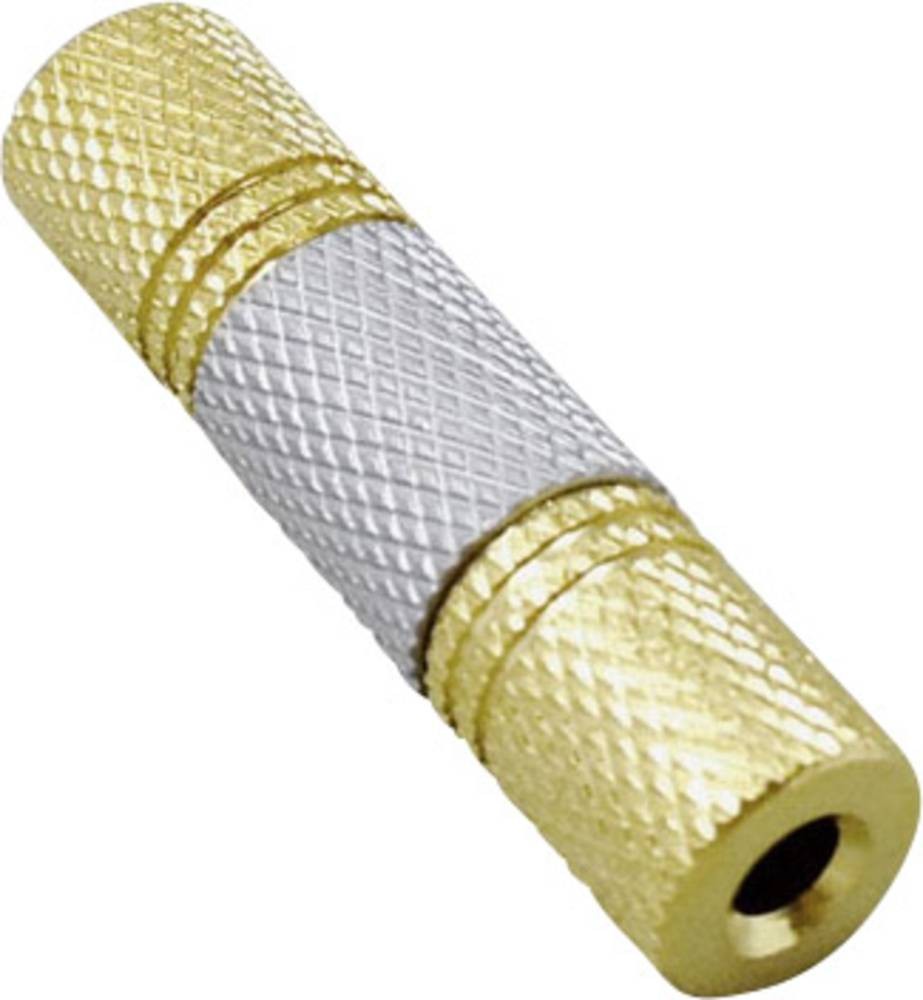 TRU Components Klinken-Adapter Klinkenbuchse 3.5mm - Klinkenbuchse 3.