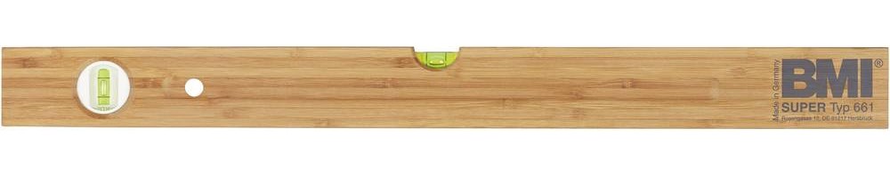 BMI 661060 Holz-Wasserwaage 1.0 mm/m